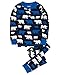 Hatley Little Boys' Henley Pajama Set -Blue Polar Bears