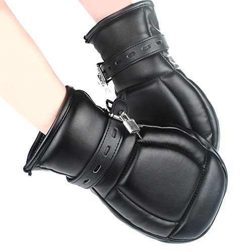 iBaikal Lockable Padded Bondage Mitts Sex Toy