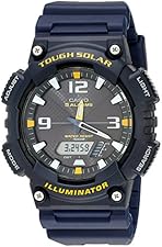 Casio Men's AQ-S810W-2AVCF Sport Solar-Powered Blue Watch