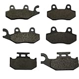 2004-2007 Yamaha YXR 660 Rhino Kevlar Carbon Front & Rear Brake Pads
