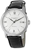 Baume and Mercier Classima Executives Silver Guilloche Mens Watch 8868