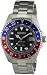 Nautec No Limit Herren-Armbanuhr Deep Sea DS AT-GMT/STSTRDBLBK