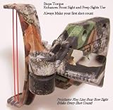 Bow Sight Eliminates Torque Improves Shot Placement Works with Your Favorite Front Sight and Peep Make Your First Shot Dead on Before the Shot Is Released.