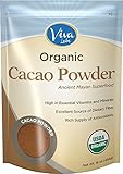 Viva Labs Organic Cacao Powder: Raw and Non-GMO 1 lb Bag