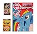 My Little Pony Friendship is Magic Christmas Stocking Large Pink L.E.D. Lights Up + Wave 5, Wave 8, Wave 10, Wave 11, Wave 12, Wave 13, Wave 14 Blind Bags & Activity Bundle
