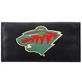 Rico Minnesota Wild Embroidered Leather Checkbook