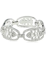 Carolee Ornate Link Bracelet, 7.5"