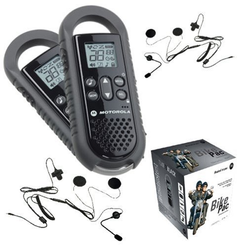 Motorola Bike Pac bestehend aus Twinpack TLKR T5 und Headset-Sprechgarnitur zum Einbau in offene und geschlossene Helme