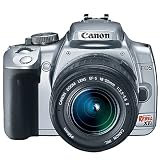 Canon Digital Rebel XTi 10.1MP Digital SLR Camera with EF-S 18-55mm f/3.5-5.6 Lens (Silver)