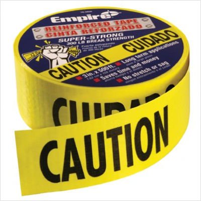 Safety Barricade Tapes - caution tape heavy dutyreinforced 3