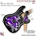 Barbwire Heart Purple WraptorSkinz Skin fits Rock Band Stratocaster Guitar for Nintendo Wii, XBOX 360, PS2 & PS3 (GUITAR NOT INCLUDED)