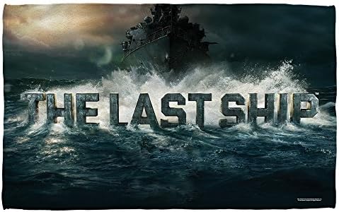 Last Ship Out To Sea Bath Towel White 27X52
