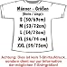 Schlagzeuger ist das H�chste was ein Mensch werden kann; T-Shirt wei�, Gr. XL