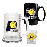 NBA Indiana Pacers Two Shirt, Tee, Combo Pack, Navy and White (XX-Large)