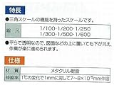 シンワ測定 ヘキサスケール 30cm 70769