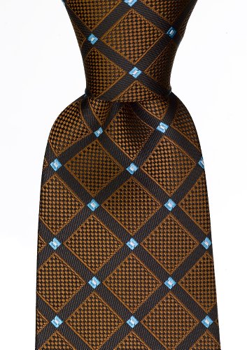 Scott Allan Mens Geometric Necktie