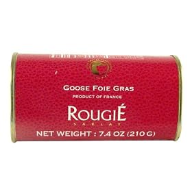 Rougie Block of Duck Foie Gras, 7.4-Ounce Tin