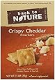 Back To Nature Crackers, Crispy Cheddar, 7.5 Ounce