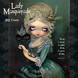 2012 Lady Masquerade Wall Wall calendar