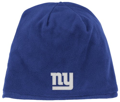 NFL Men's End Zone Reversible Knit Hat - KD90Z (New York Giants, One Size Fits All)