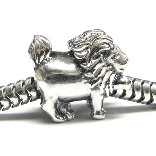 Queenberry Sterling Silver Leo Zodiac Bead For Pandora Troll European Charm Bracelets