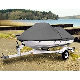 GRAY TRAILERABLE PWC PERSONAL WATERCRAFT COVER COVERS FITS 2-3 SEAT OR 126