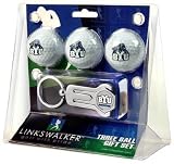 Brigham Young Cougars 3 Golf Ball Gift Pack w/ Hat Clip - NCAA College Athletics