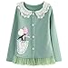 Richie House Little Girls' Cardigan with Flower Details Size 2-8 Rh1431