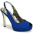 Bordello Women's PEONY-03, 4 1/2" Heel Peep Toe Sling Back Platform Sandal