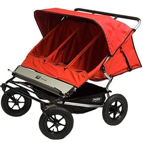 Urban Triple Jogging Stroller - Red