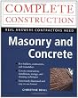 Masonry and Concrete