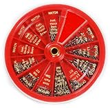 SE 250 pc. Eyeglass and Watch Repair Screw Kit