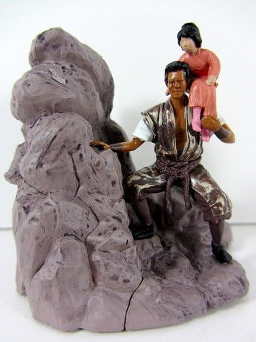 Mito Komon Tokugawa Mitsukuni Japanese Diorama - Bandai Japan 2003 USA Seller
