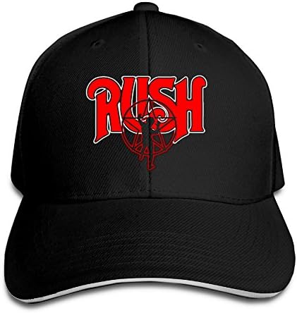 Rush Rock Band A Farewell To Kings Logo Sandwich Bill Cap Visor Hat Sports