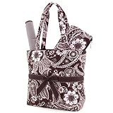 Belvah Quilted Paisley & Floral Diaper Bag