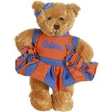 Plushland College UF Gators 8'' Cheerleader Bear