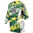 Answer Racing Alpha Air Men's Off-Road Motorcycle Jersey - Yellow/Green