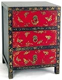 Butterfly Cabinet in Black Lacquer