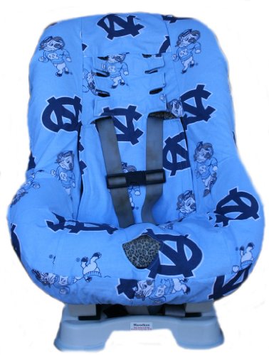 Emmalu Designs Waterproof Removable Toddler Car Seat Cover, University of North Carolina