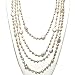 HinsonGayle Artisan Collection "Celeste" Four-Strand Handpicked White Cultured Pearl Necklace