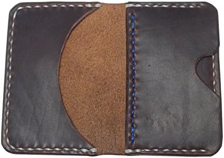 Handmade"Gemini" Wallet in Havana Brown Chromexcel Horween Leather