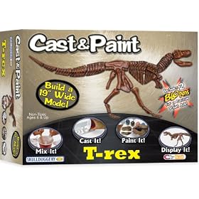 Skullduggery Inc. Cast and Paint Trex Casting Kit with BloPens