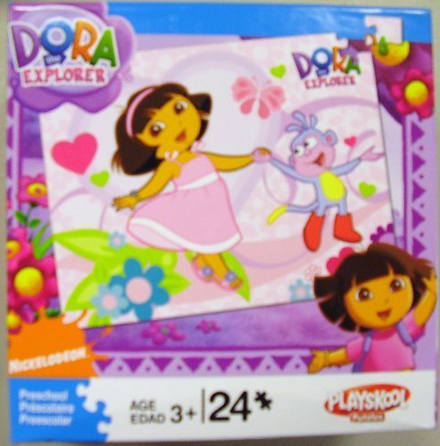 Dora the Explorer and Boots 24 Piece Dancing Puzzle