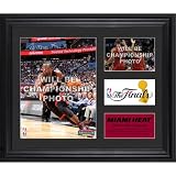 Mounted Memories Miami Heat 2011 NBA Finals Champions 2-Photo Collage