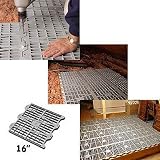 Attic Dek - Flooring System-Pack of 6 panels (Gray) (16 square)