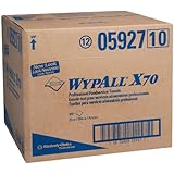 Kimberly-Clark Wypall X70 Hydroknit Foodservice Towel, 23-1/2" Length x 12-1/2" Width, Blue (Case of 300)