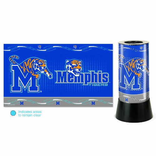 NCAA Memphis Tigers Rotating Lamp