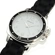 Black Round Silicone Rubber Large Face Wrist Watch