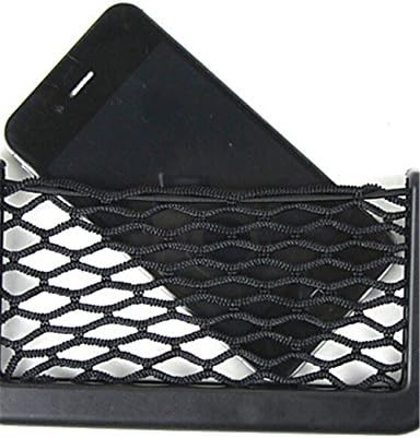 Car Net Organizer Pockets Car Storage Net 14.5X8cm Automotive Bag Box Adhesive Visor Car Bag For Tools Mobile Phone
