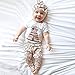 FEITONG 1 Set Baby Girls' Floral Top Shirt + Printed Pants (12-18 Months)